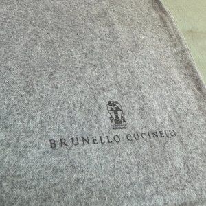 🌟 Brunello Cucinelli Gray Dust Bag - 15.5in x 11.2in 🌟